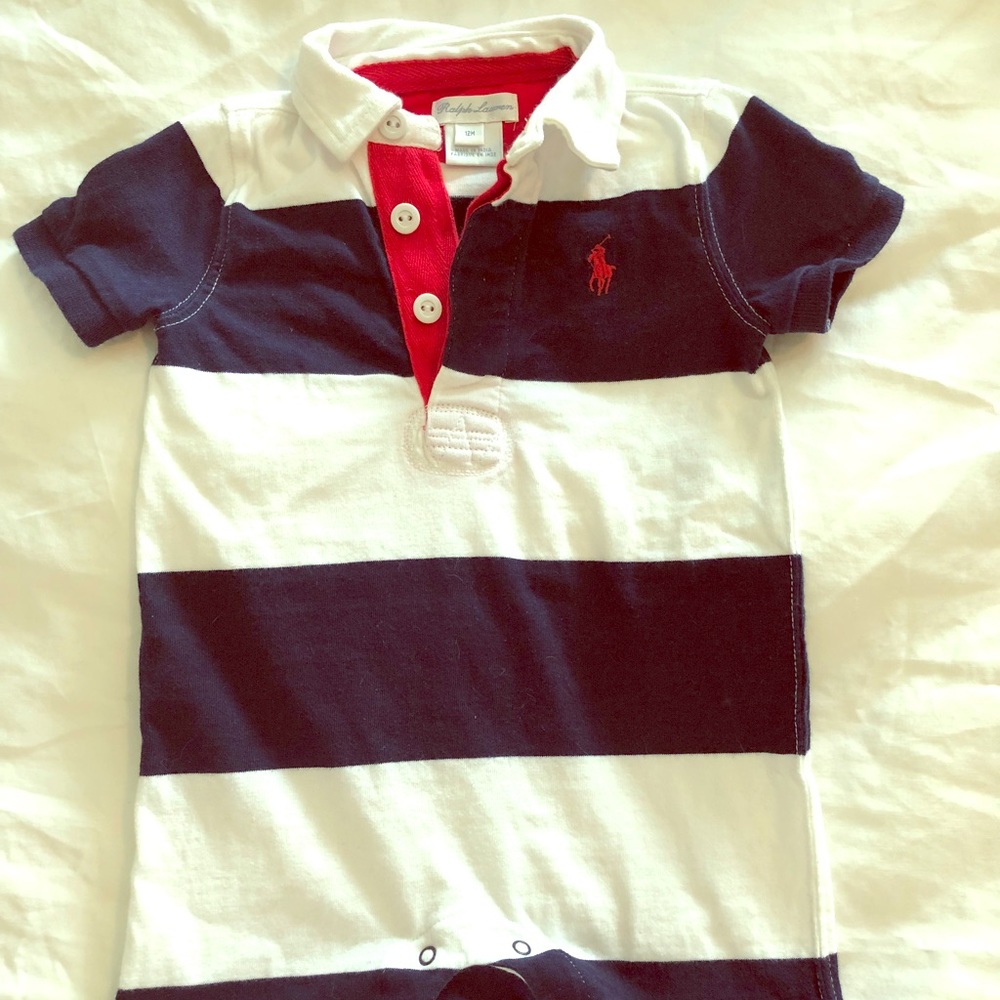 Ralph Lauren Baby Boy Polo Onesie